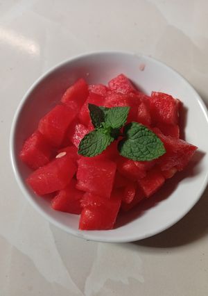 Foto resep Salad Semangka Madu