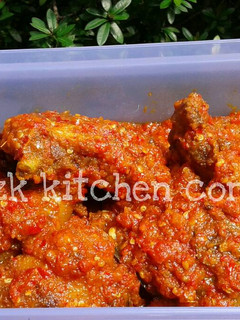 Foto resep Ayam balado nipis