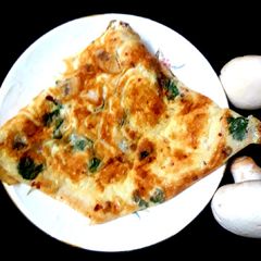 A picture of Mushroom Omelette.