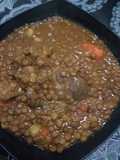 Guiso de lentejas de la abu