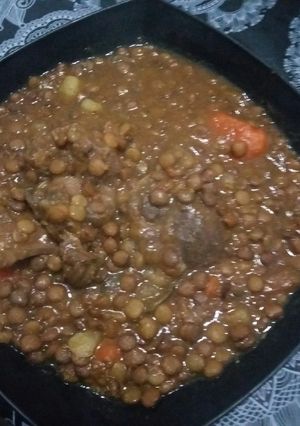 Una foto de Guiso de lentejas de la abu