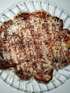 Foto resep Pancake pisang coklat keju