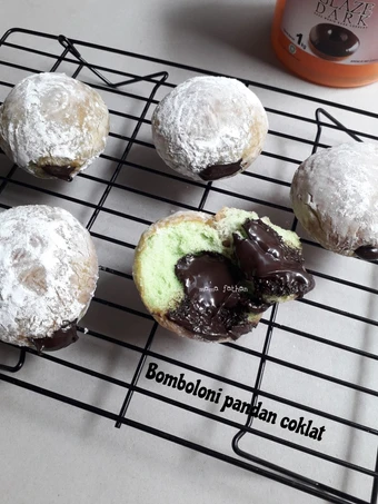 Recipe Bomboloni pandan coklat the Can Spoil the Tongue Delicious