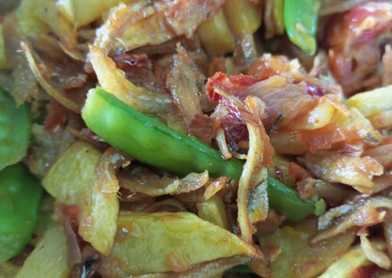 Teri sambel kentang arcis