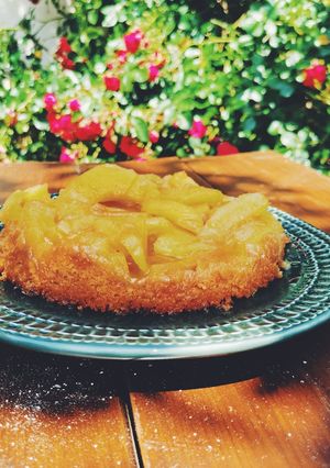 Une photo de Tatin aux pommes à la normande