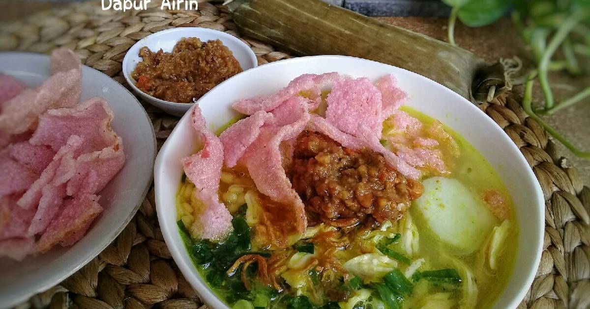 Resep Sroto / Soto Ayam Sokaraja oleh Dapur Airin Cookpad