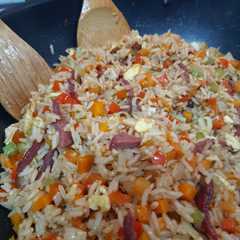 Una foto de Arroz chino
