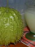 Jugo de chayote crudo