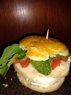 Una foto de Sándwich con pan sin levadura