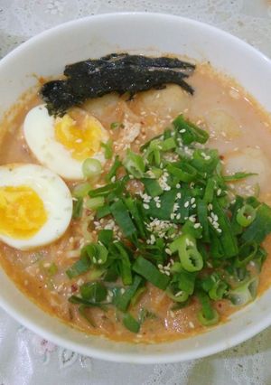 Foto resep Kimchi ramyeon (dengan gekikara ramen)