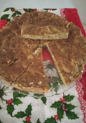 Una foto de Fainá de brócoli y zucchini!!