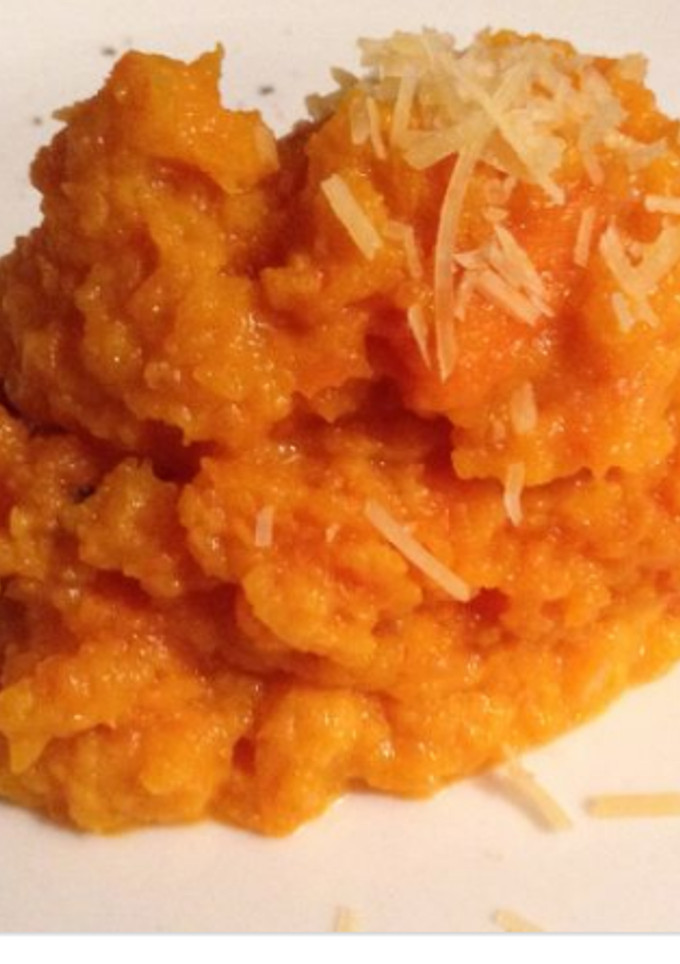 Una foto de Puré de calabaza delicioso y muy fácil!!!
