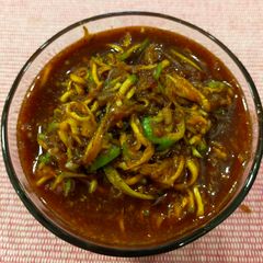 A picture of Raw Mango - Onion Salad.
