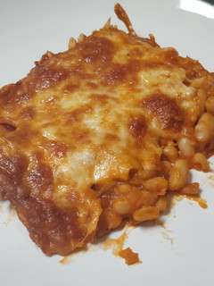 Una foto de Falsa (y deliciosa) lasagna de alubias