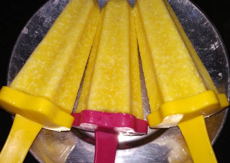 Simple Way to Prepare Any-night-of-the-week Pineapple Popsicles