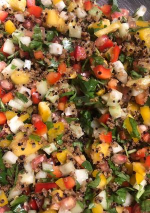 Una foto de Amanida de quinoa