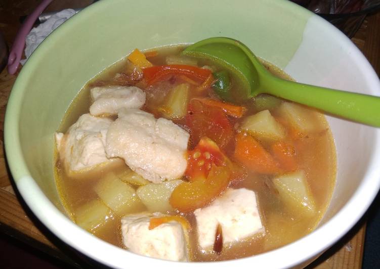 Sup Tahu Ikan Dori
