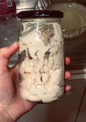 Una foto de Queso crema casero