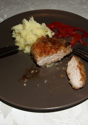 Tejben pácolt pulykamedallion recept fotója