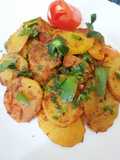 Chatpata aloo catlie