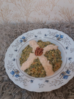 عکسی از دستور بورانی هویج و اسفناج و توله