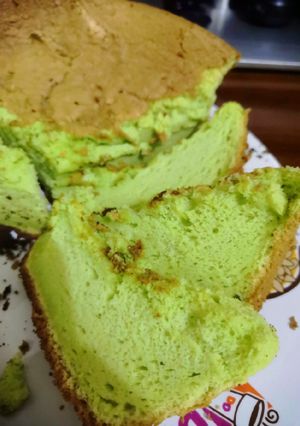 Foto resep Siffon Pandan Cake Harum