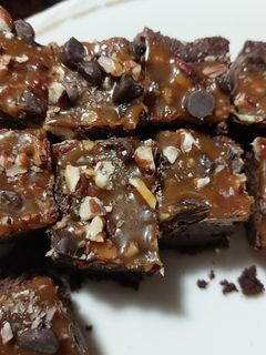 Una foto de Brownies de tortuga