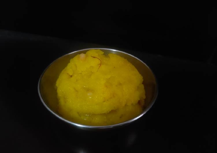 Recipe of Super Quick Homemade Rava Kesari