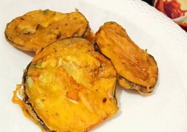 Simple Way to Make Any-night-of-the-week Brinjal Fritters