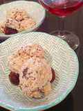 Helado de stracciatella bajo en azúcar (con heladera)