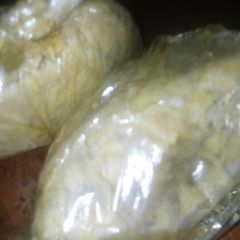 A picture of Ripe plantain Moi moi.
