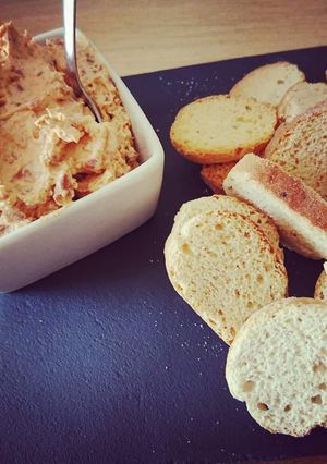 Une photo de Tartinable de chorizo au fromage frais