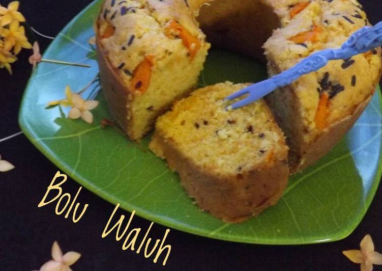 Langkah Mudah untuk Membuat Bolu Waluh (Bolu Labu Kuning), Sempurna