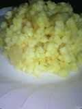 Samp with potatoes