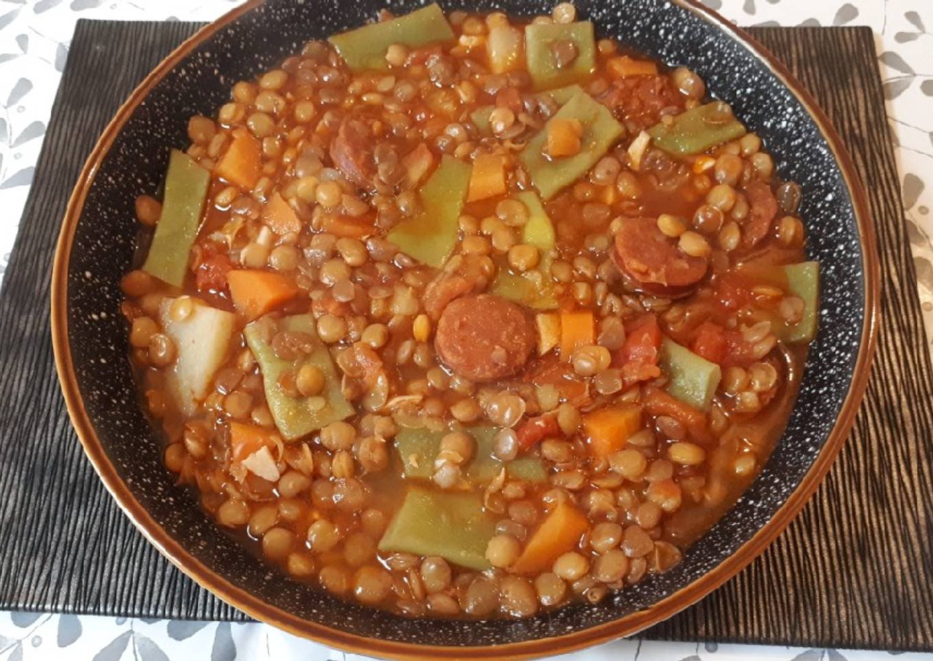 Lentejas con chorizo