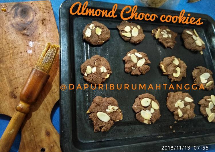 Almond Choco Cookies
