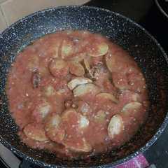 รูปของ Jengkol Balado kering