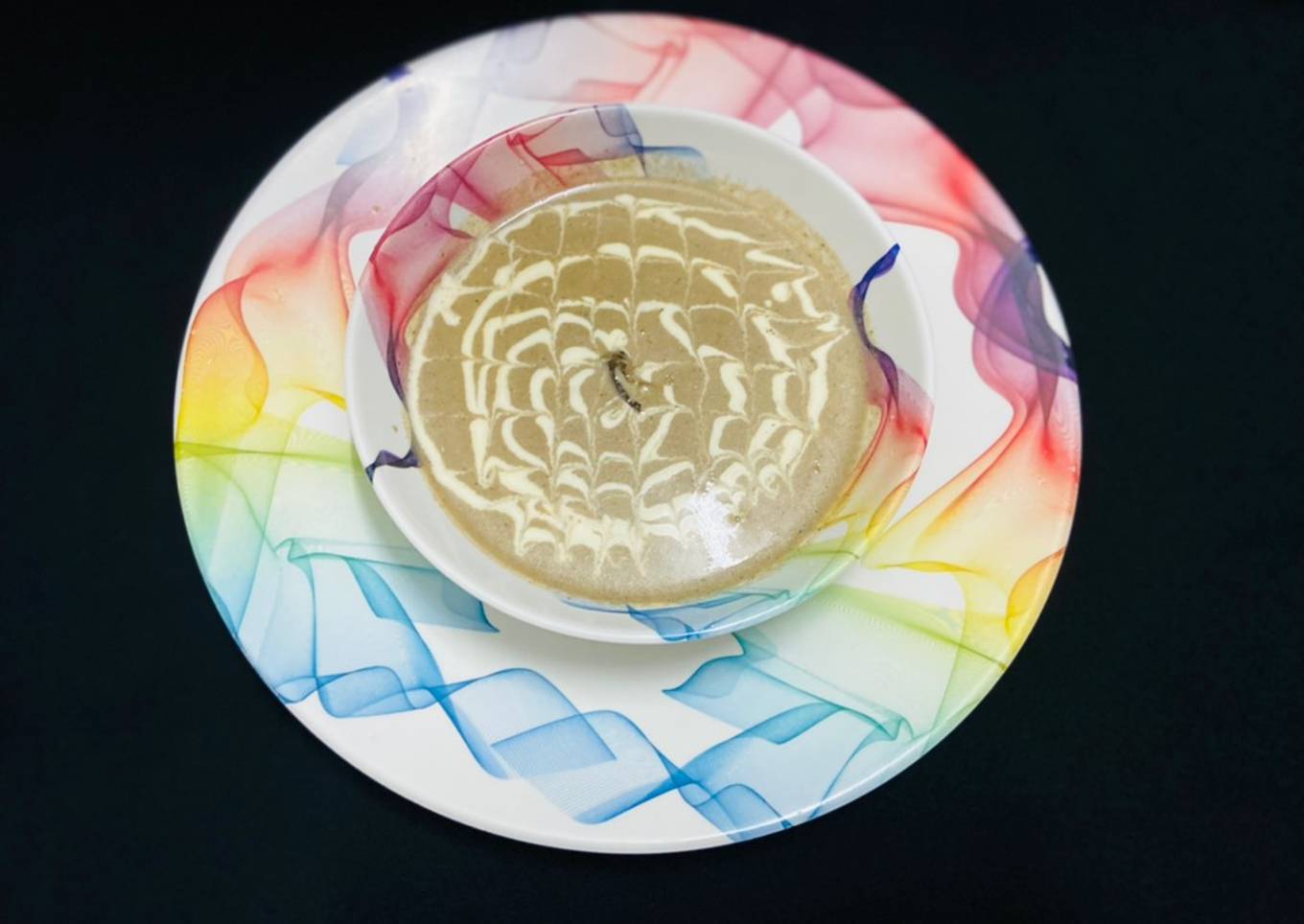 Mushroom creamy soup