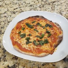 A picture of Cast Iron Roman Pizza.