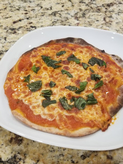A picture of Cast Iron Roman Pizza.
