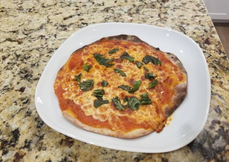 Recipe of Super Quick Homemade Cast Iron Roman Pizza