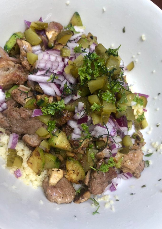 Una foto de Cuscús terreta 🍚🥒