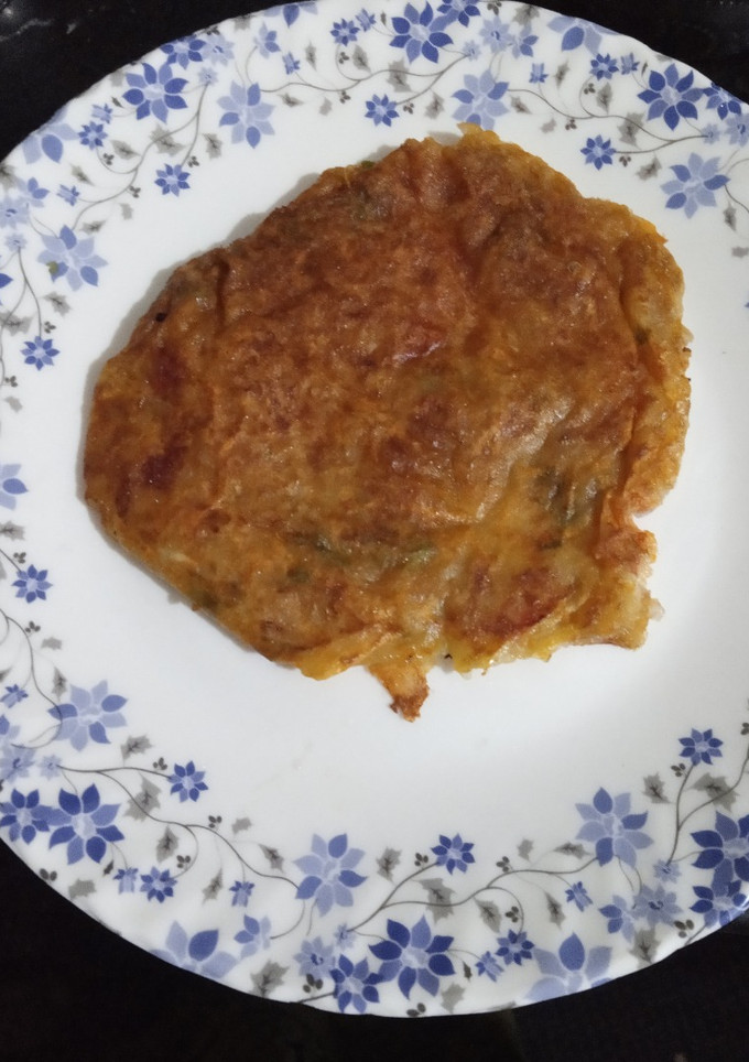 வெஜ்ஜி பான் கேக் செய்முறை முக்கிய புகைப்படம்