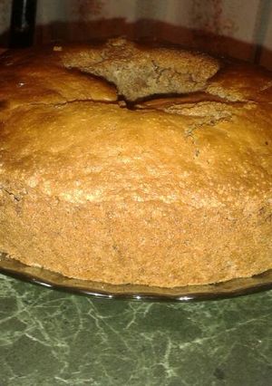 Una foto de Budín de chocolate