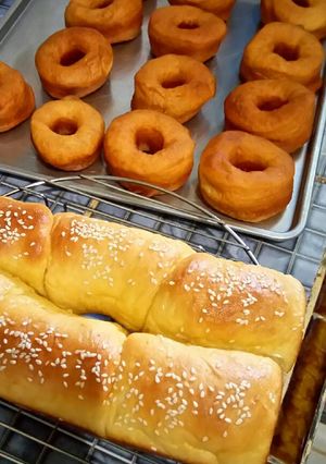 Foto resep Roti dan donat ubi jalar