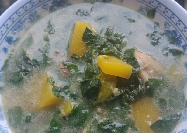 Resep Lodeh Daun kelor &amp; Labu Parang (waluh) Anti Gagal