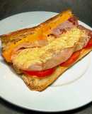 Bánh Mì Double Cheese Siêu Nhanh Với Thịt Nguội