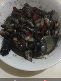 Foto resep Tumis Cumi Hitam Simpel