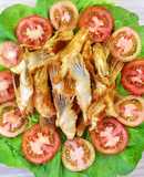 Vây Cá Hồi Chiên Giòn