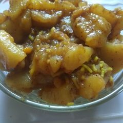 Chatpata aloo kabli A picture of Chatpata aloo kabli.